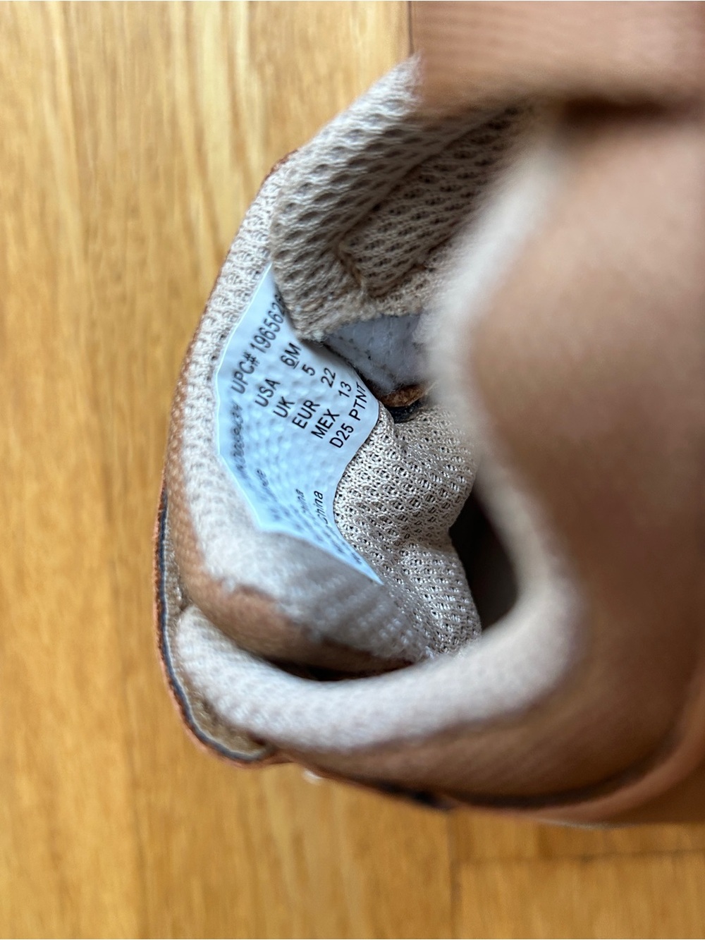 Stride Rite Kids Tan Canvas Hook-and-Loop Sneakers - Picture 2 of 4